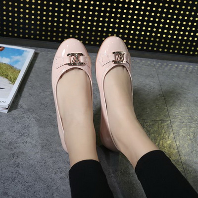 LV Shallow mouth flat shoes Women--001